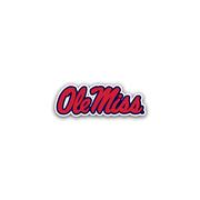 4IN REFLECTIVE OLE MISS DECAL