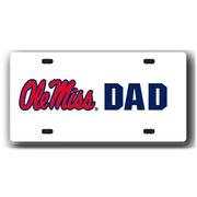 OLE MISS DAD LICENSE PLATE
