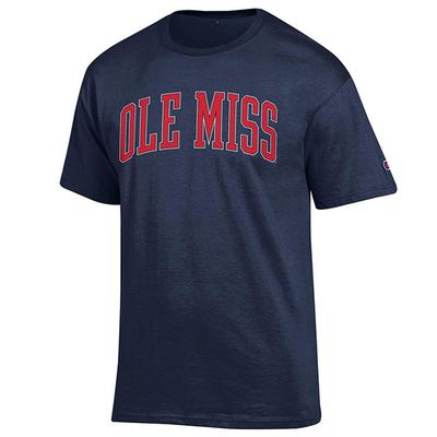 SS OLE MISS BASIC TEE SHIRT MIDNIGHT_NAVY