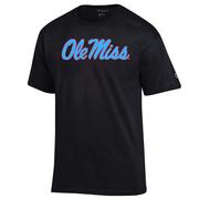 SCRIPT OLE MISS BASIC SHORT SLEEVE TEE