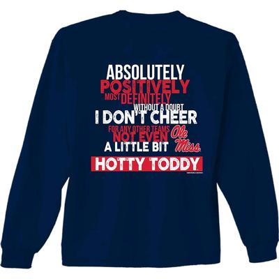 LS OLE MISS ABSOLUTELY TEE NAVY