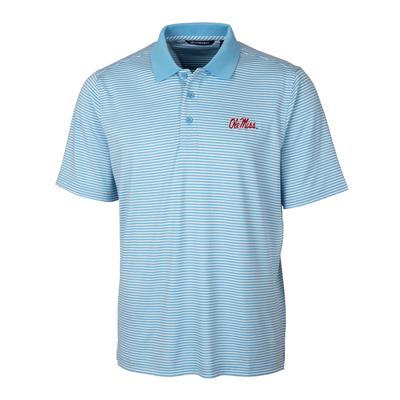  Ole Miss Forge Tonal Stripe Bt Polo