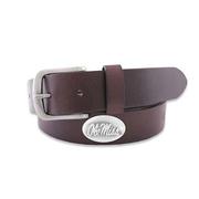 CLEARANCE OLE MISS CONCHO PULL UP LEATHER BELT