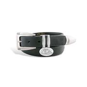 OLE MISS CONCHO TIP LEATHER BELT