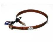 OLE MISS CROCO LEATHER BELT