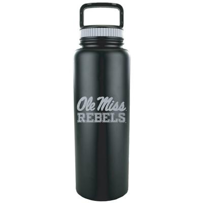 OLE MISS REBELS VACUUM INSULATED GROWLER BLACK