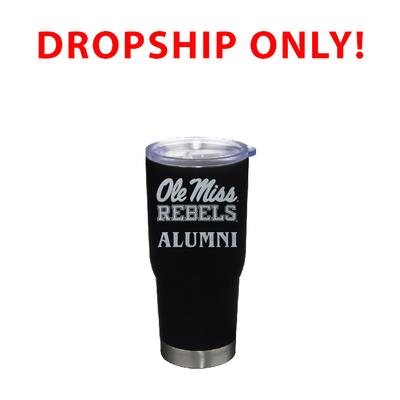 VACUUM INSULATED STAINLESS STEEL ALUMNI TUMBLER BLACK