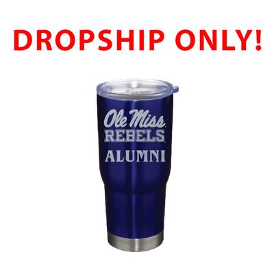 VACUUM INSULATED STAINLESS STEEL ALUMNI TUMBLER BLUE