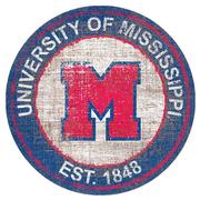 OLE MISS HERITAGE LOGO ROUND