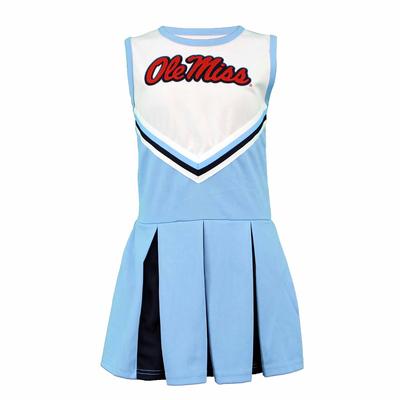 OLE MISS ONE PIECE V-FRONT CHEER DRESS INF TOD