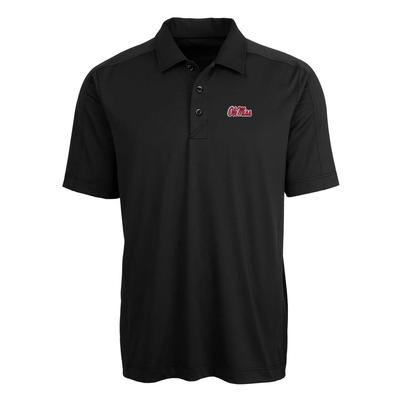 OLE MISS SCRIPT PROSPECT POLO BLACK