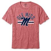 OLE MISS M RECLAIM SS TEE