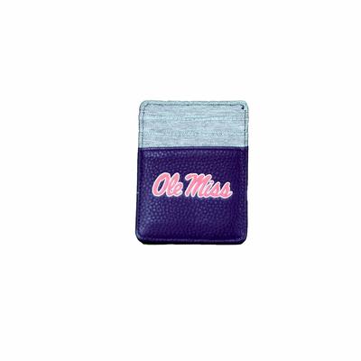 PEBBLE FRONT POCKET WALLET NAVY