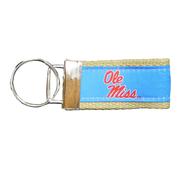 OLE MISS LOOP KEY CHAIN