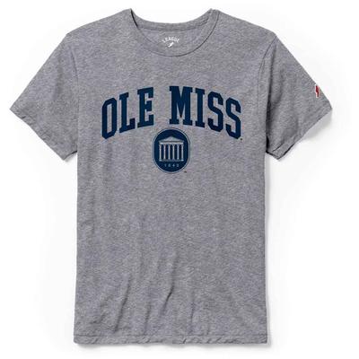 OLE MISS LYCEUM SS VICTORY FALLS TEE FALL_HEATHER