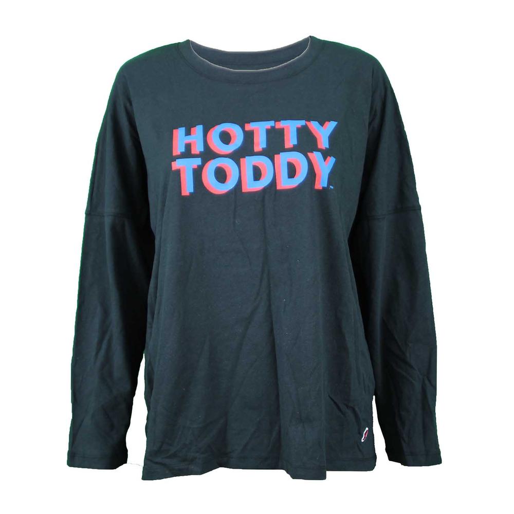  Hotty Toddy Shadow Clothesline Cotton Oversized Ls Top