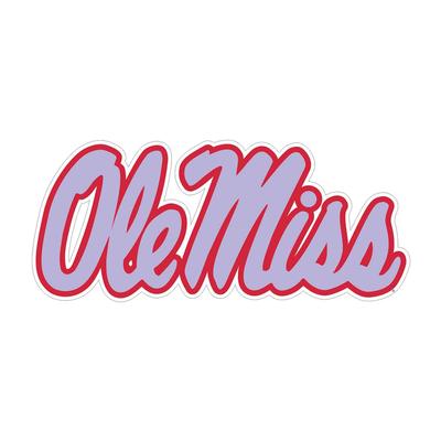 6 INCH OLE MISS DECAL