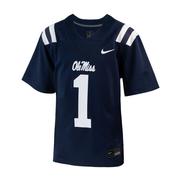 YOUTH OLE MISS NO 1 FOOTBALL JERSEY