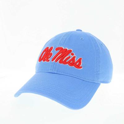 SCRIPT OLE MISS RELAXED TWILL ADJ CAP