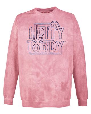 HOTTY TODDY COMFORT COLORS COLOR BLAST CREW NECK SWEATSHIRT CLAY