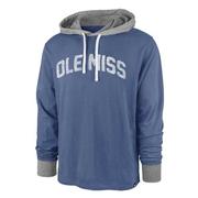 OLE MISS MENS DOMINO HOOD