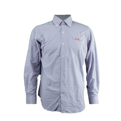 OLE MISS LOADSTAR BUTTON UP DRESS SHIRT