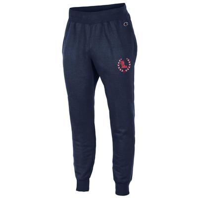 OLE MISS MEN’S REVERSE WEAVE JOGGER NAVY