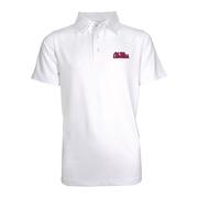 OLE MISS BLAKE SOLID PERFORMANCE SS POLO 