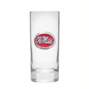 RED OLE MISS 15OZ HIGH BALL GLASS