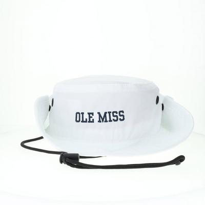 OLE MISS COOL FIT BOONIE WHITE