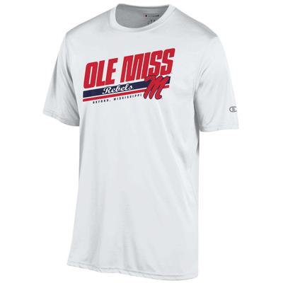 OLE MISS MEN’S ATHLETIC SHORT SLEEVE TEE