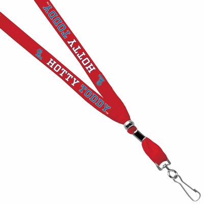 HOTTY TODDY 3/8IN SUBLIMATED LANYARD WITH SWIVEL SNAP HOOK RED_200