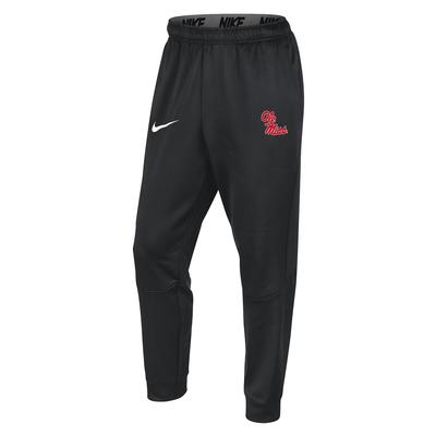 OLE MISS THERMA TAPERED PANT ANTHRACITE