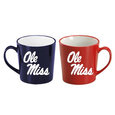 OLE MISS REBELS MUG XXL SPLIT COLOR (20oz)