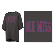 OLE MISS SOUTHLAWN ROCK OVERSIZED TOP