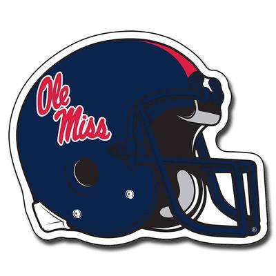 6IN OLE MISS FOOTBALL HELMET DECAL