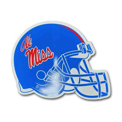 1 INCH OLE MISS FOOTBALL HELMET MAGNET LIGHT_BLUE