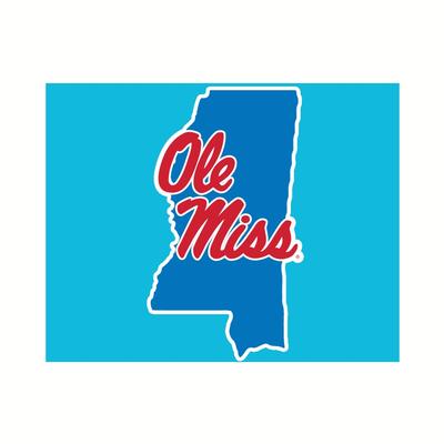 12IN STACKED OLE MISS MISSISSIPPI OUTLINE DECAL LIGHT_BLUE