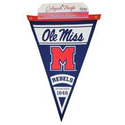 20X30 OLE MISS ESTABLISHED PENNANT