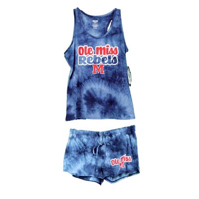 OLE MISS LADIES BILLBOARD TANK  SHORTS SET