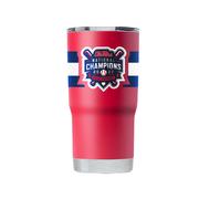 RED 20OZ OLE MISS CWS CHAMPIONS TUMBLER
