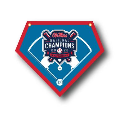 18X20 OLE MISS CWS NATIONAL CHAMPIONS LOGO BANNER LT_BLUE