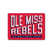 2.5X3.5 OLE MISS REBELS EST WOOD MAGNET