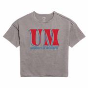 CLEARANCE SS U OF M ALL DAY BOXY TEE