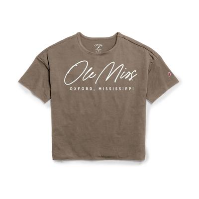 CLEARANCE OLE MISS ALL DAY WOMENS BOXY TEE