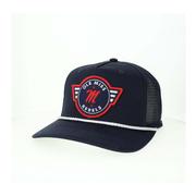 OLE MISS SCRIPT M ROADIE TRUCKER CAP