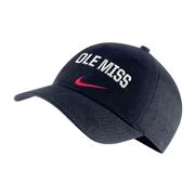 OLE MISS H8C ARCH  ADJUSTABLE CAP