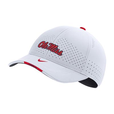 YOUTH OLE MISS SIDELINE L91 CAP WHITE