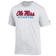  SCRIPT OLE MISS ACCOUNTING SS TEE