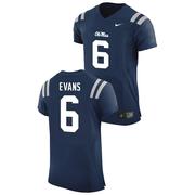 OLE MISS 6 EVANS REPLICA NIKE FOOTBALL JERSEY